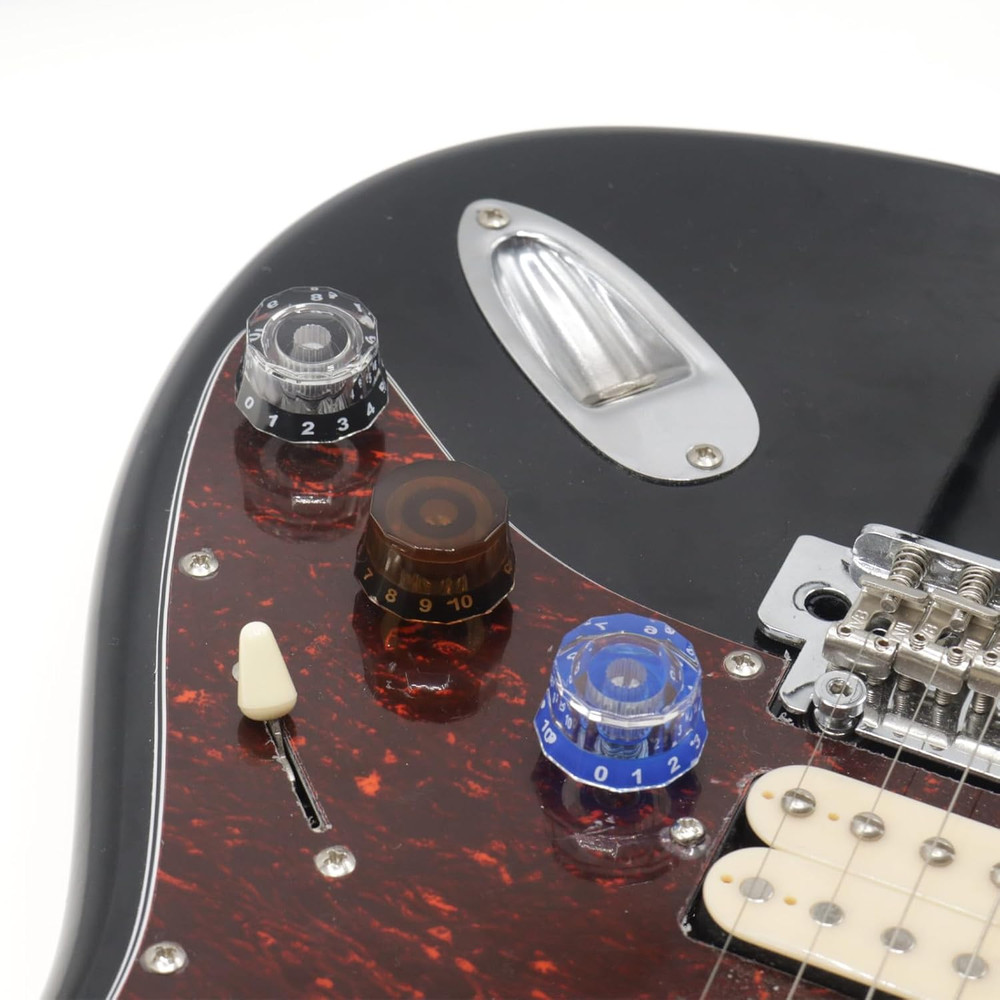 4Pcs Lampshade Style Electric Guitar Knobs, Speed Control Volume Tone Knobs for