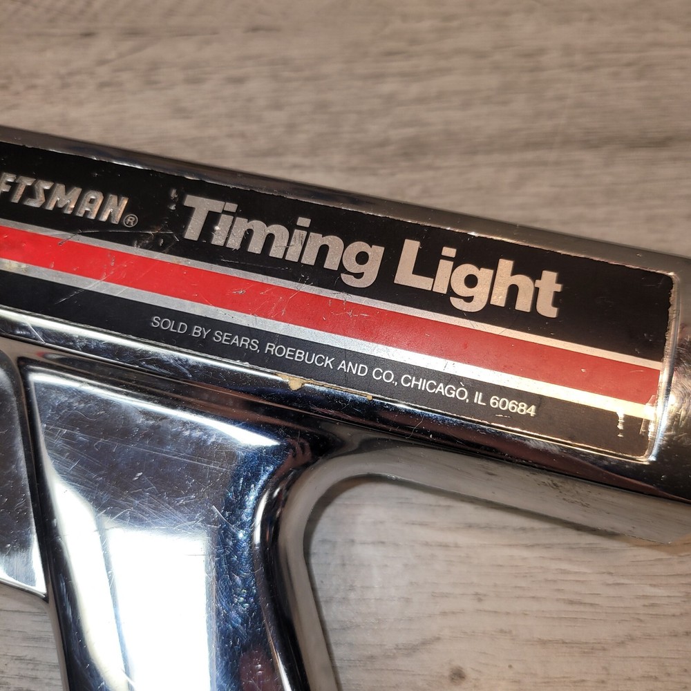 Vintage Sears Craftsman Inductive Timing Light 161.213400 Untested