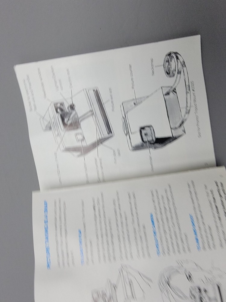 Polaroid Land Camera Original Operating User Manual Time Zero One Step