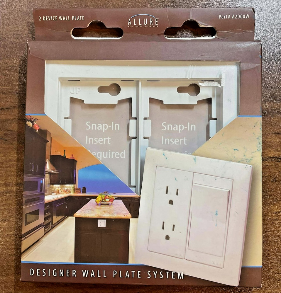 Allure Designer Wall Plate System Part # A2000W