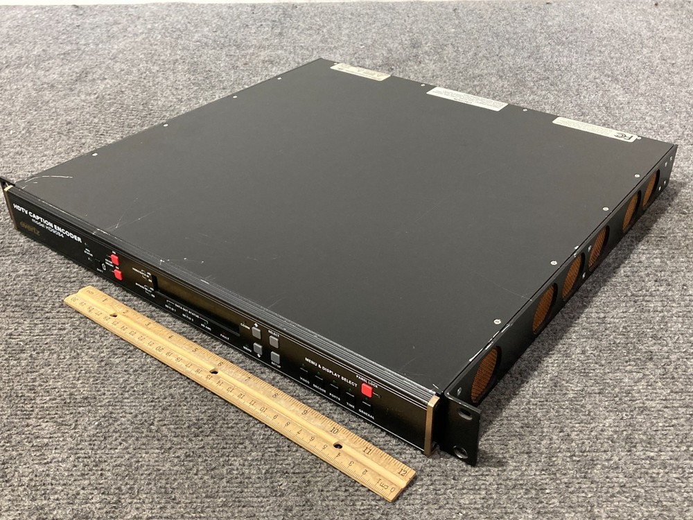 Evertz HD9084 HDTV Caption Encoder w/ Power Cord