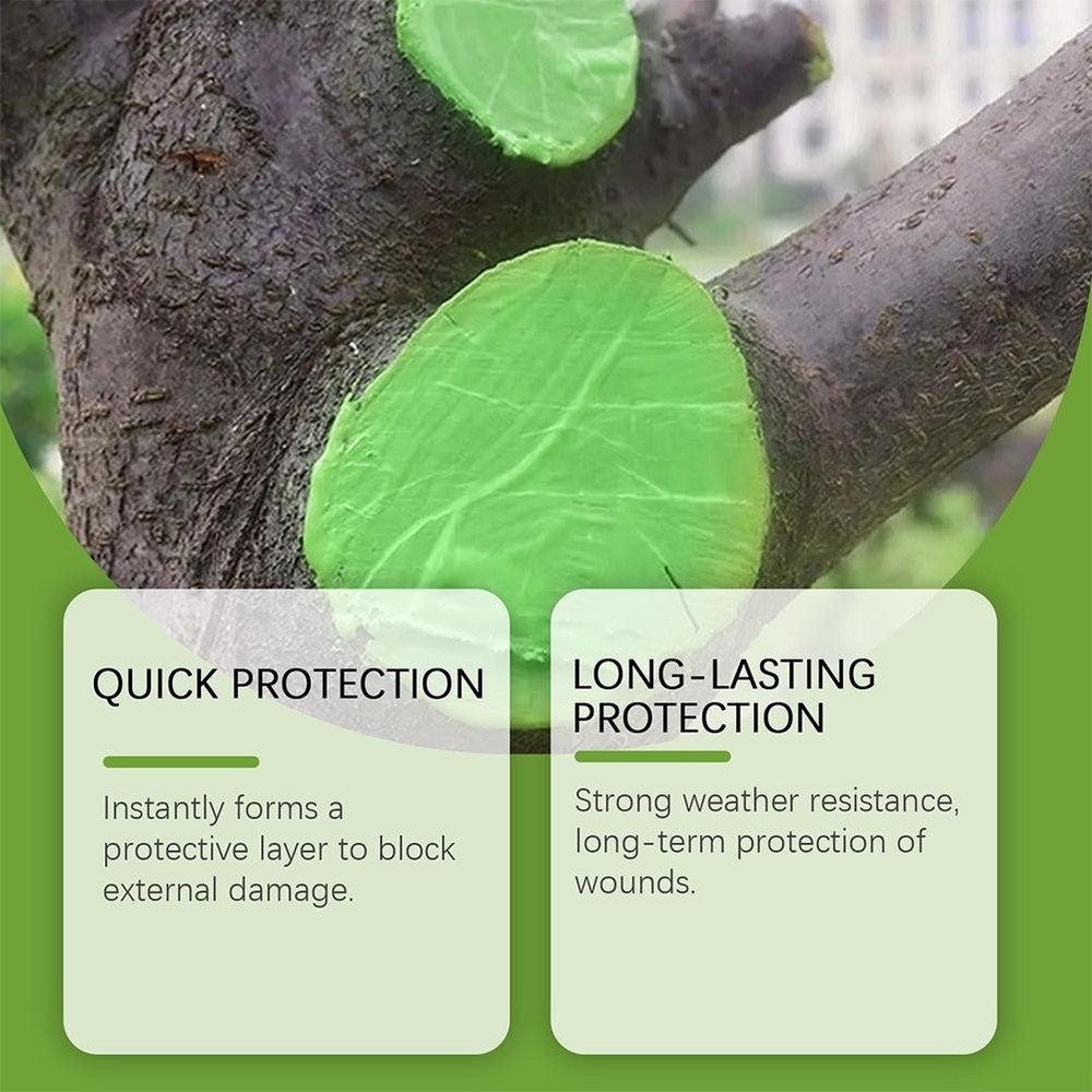 Tree Wound Healing Agent, Tree Wound Dressing Reduce External Damage ✲