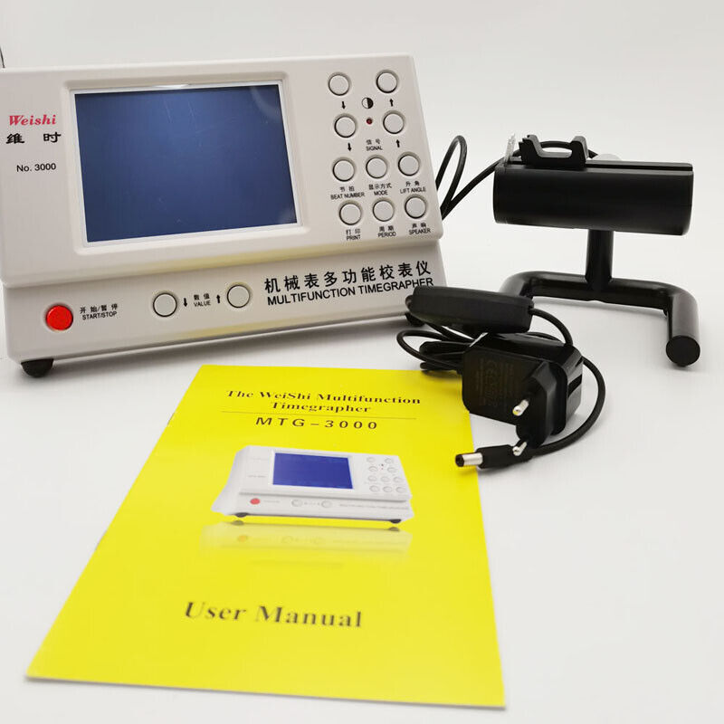 Mechanical Watch Timing Tester Timegrapher Multifunction Machine Tool MTG-3000
