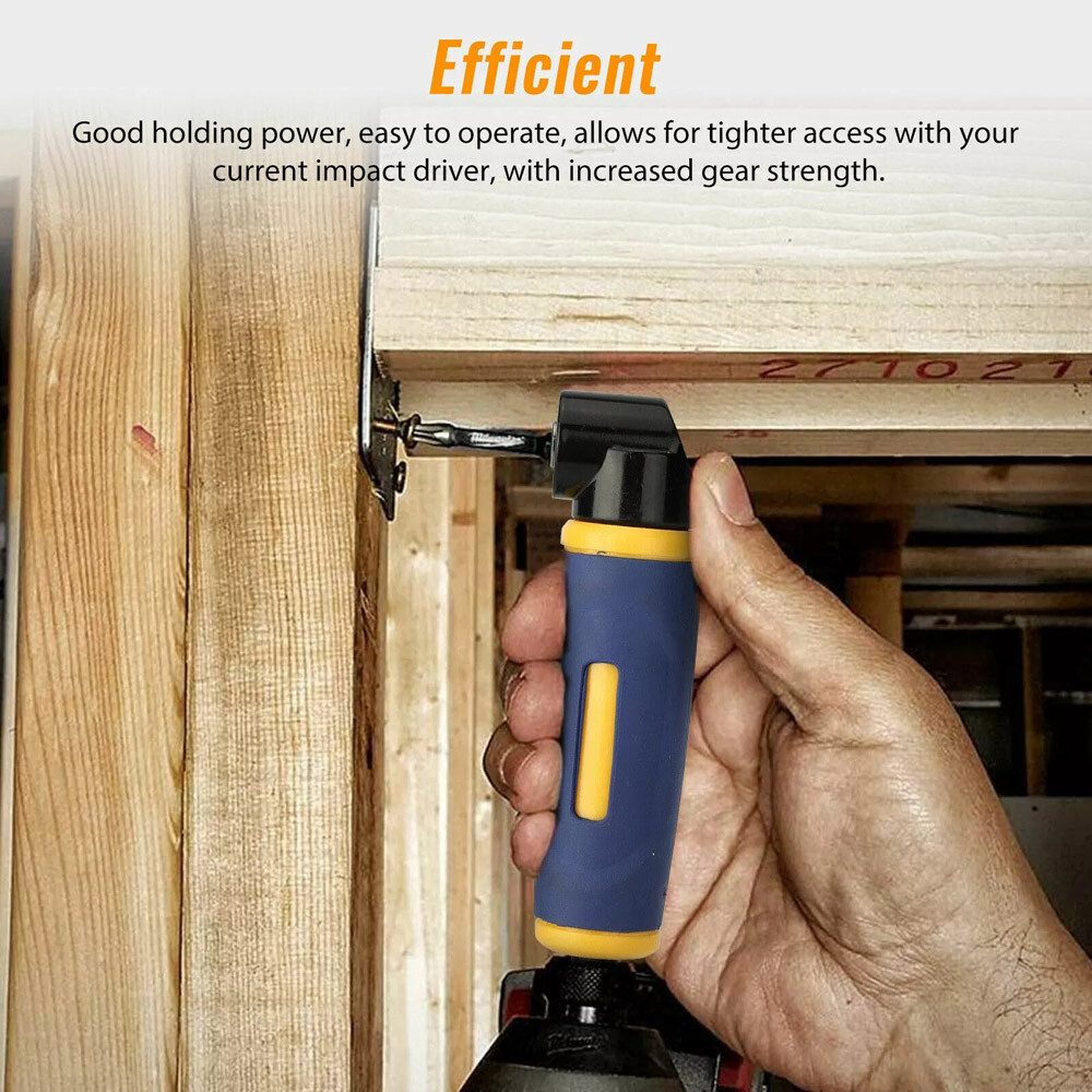Extension Screwdriver Socket Adapter 90 Degree Right Angle Drill Attachment Tool