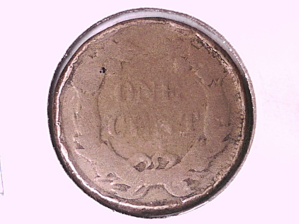 1858 Flying Eagle Cent Genuine Raw Ungraded 00272