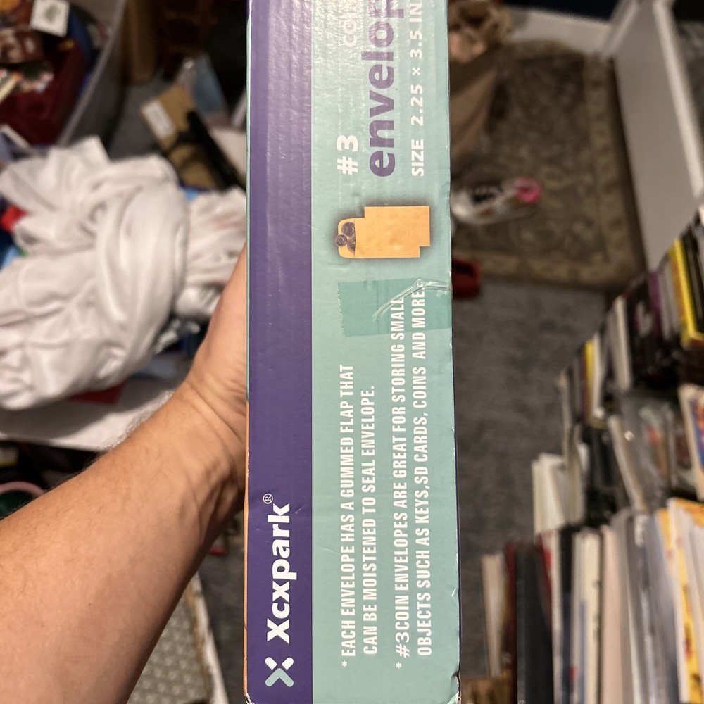 Xcxpark #3 Coin Envelopes