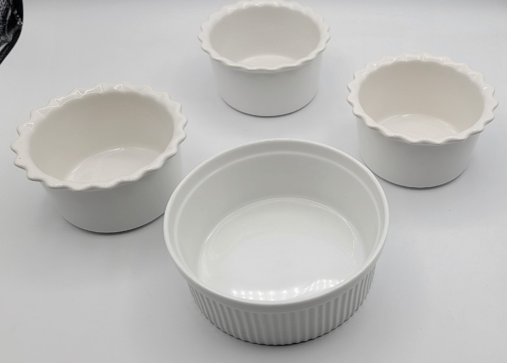 Ramekin Souffle Baking Dishes Pre-owned