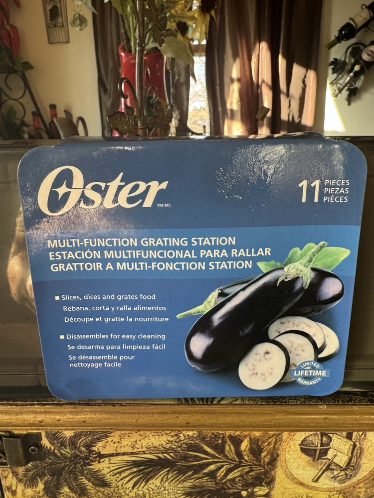 Oster 91033.11 Epicurean Collection Multi Function Grating and Cutting Set