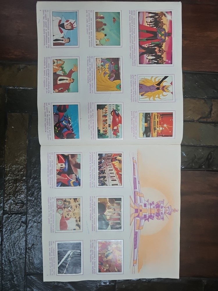 Astro Robot Sticker Album Incomplete