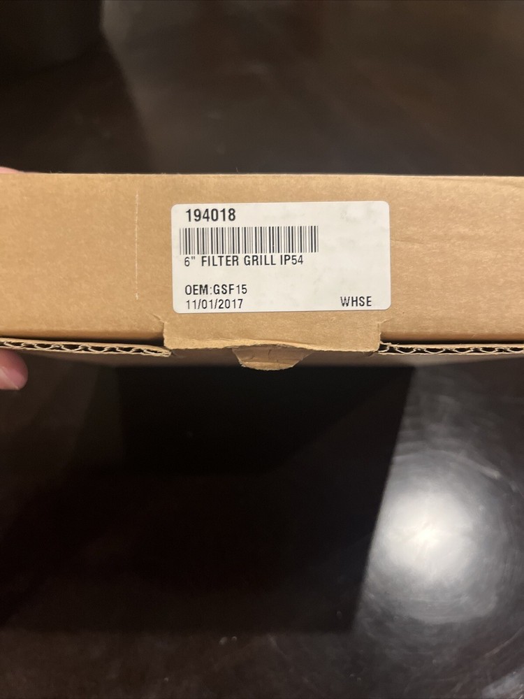 Cosmotec 6" Filter Grill GSF15 7035