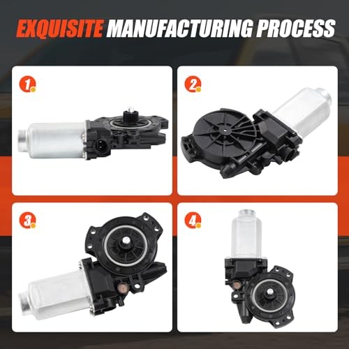 Front Left Driver Side Power Window Motor Compatible with Kia Optima 2011 2012