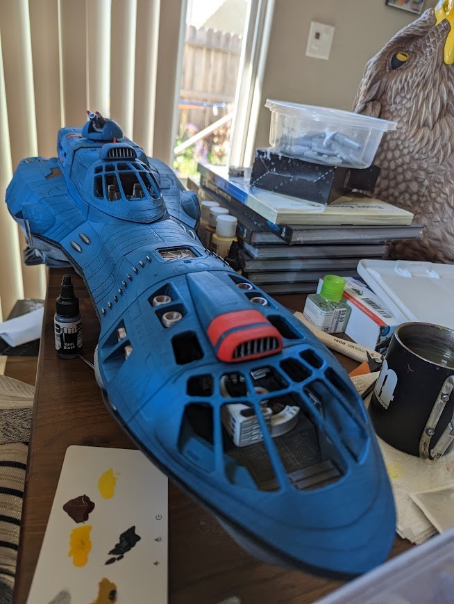 Beta Centauri Spaceship | 2nd Dynasty | Sci-fi Miniature | 28mm