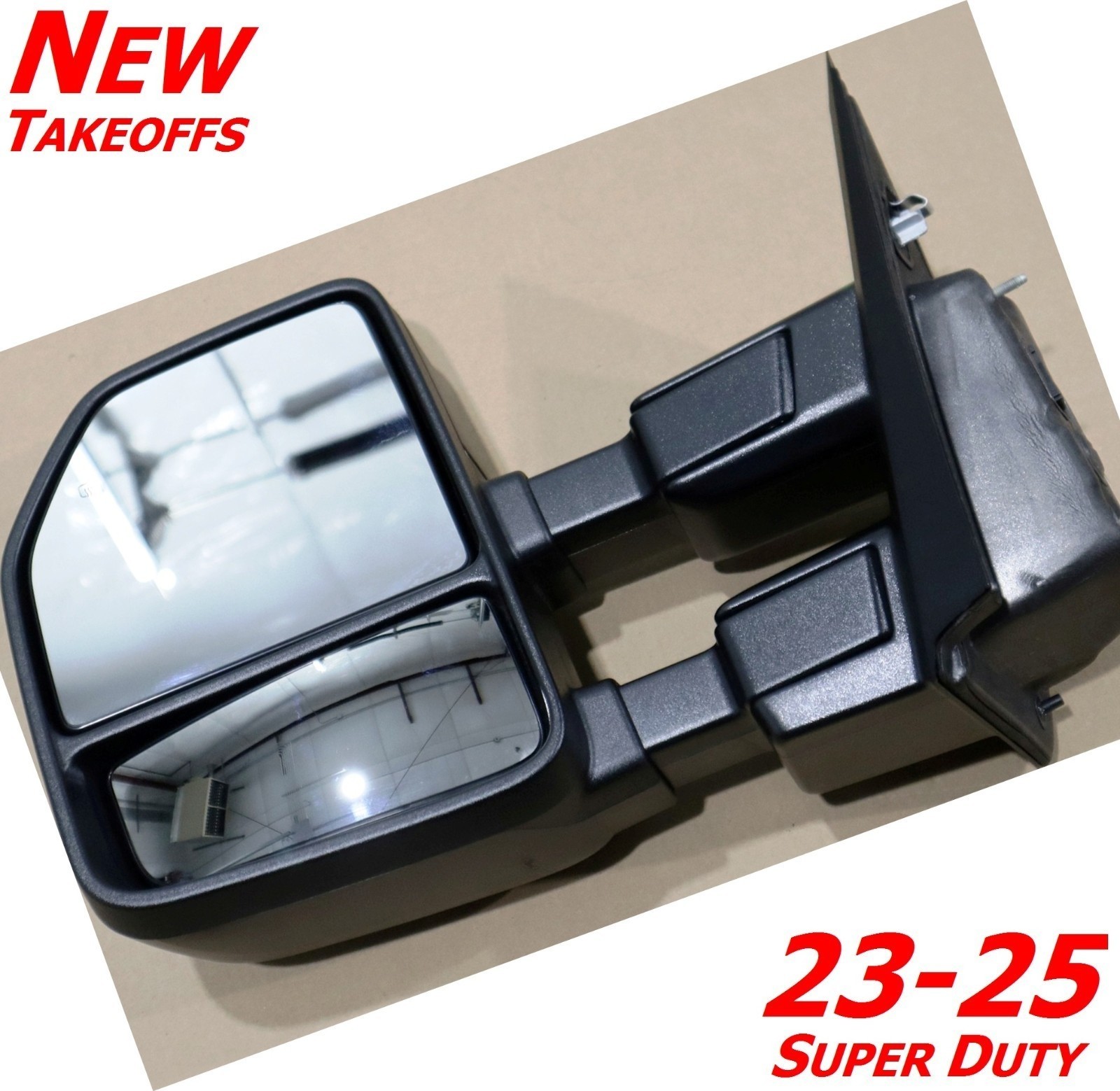 2023 2026 F250 F350 F450 F550 SIDE VIEW MIRROR LH DRIVER PC3B-17683-CC5YGY OEM