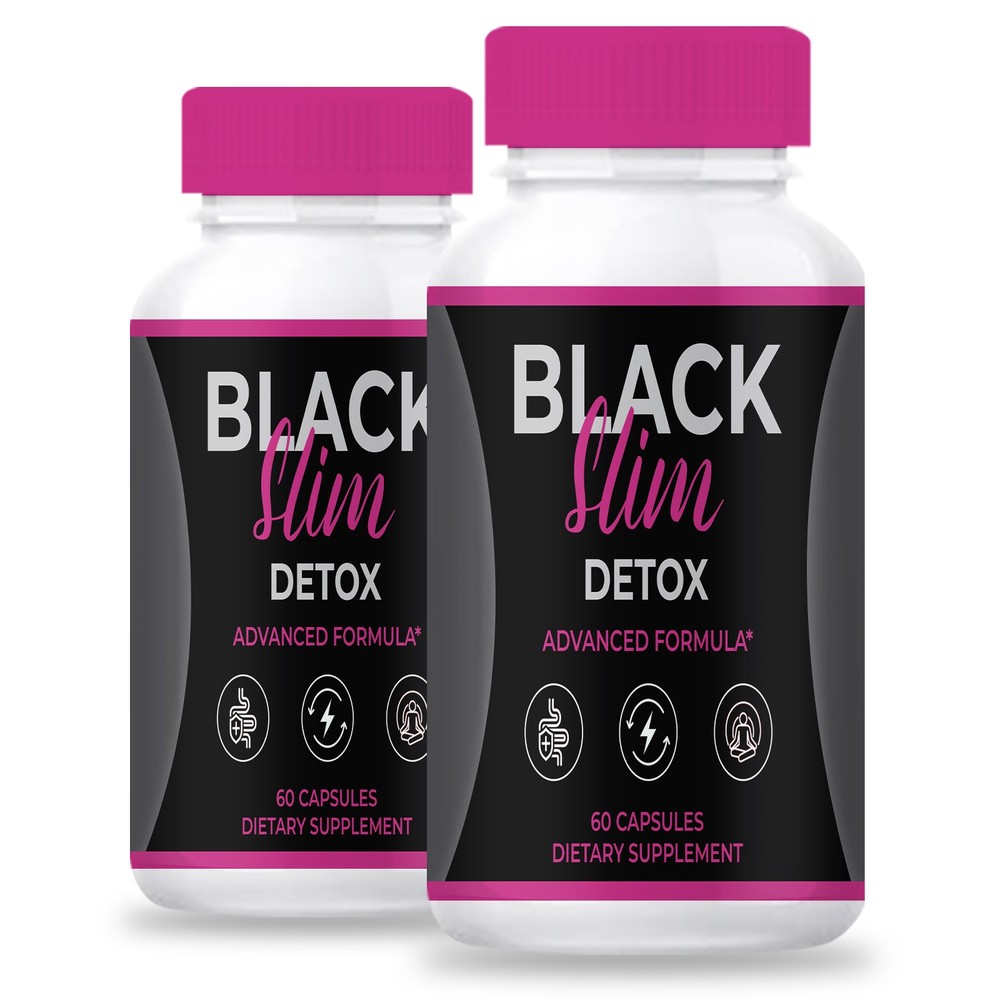 Black Slim - BlackSlim Detox Capsules (2 pack)
