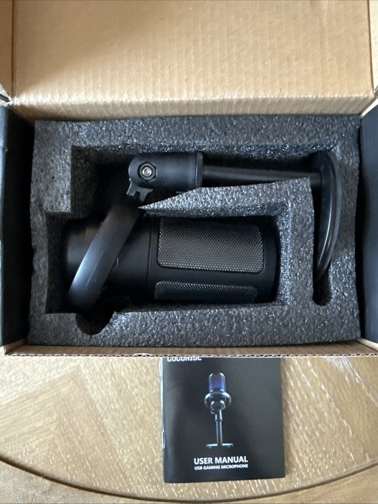 USB RGB Microphone New In Box