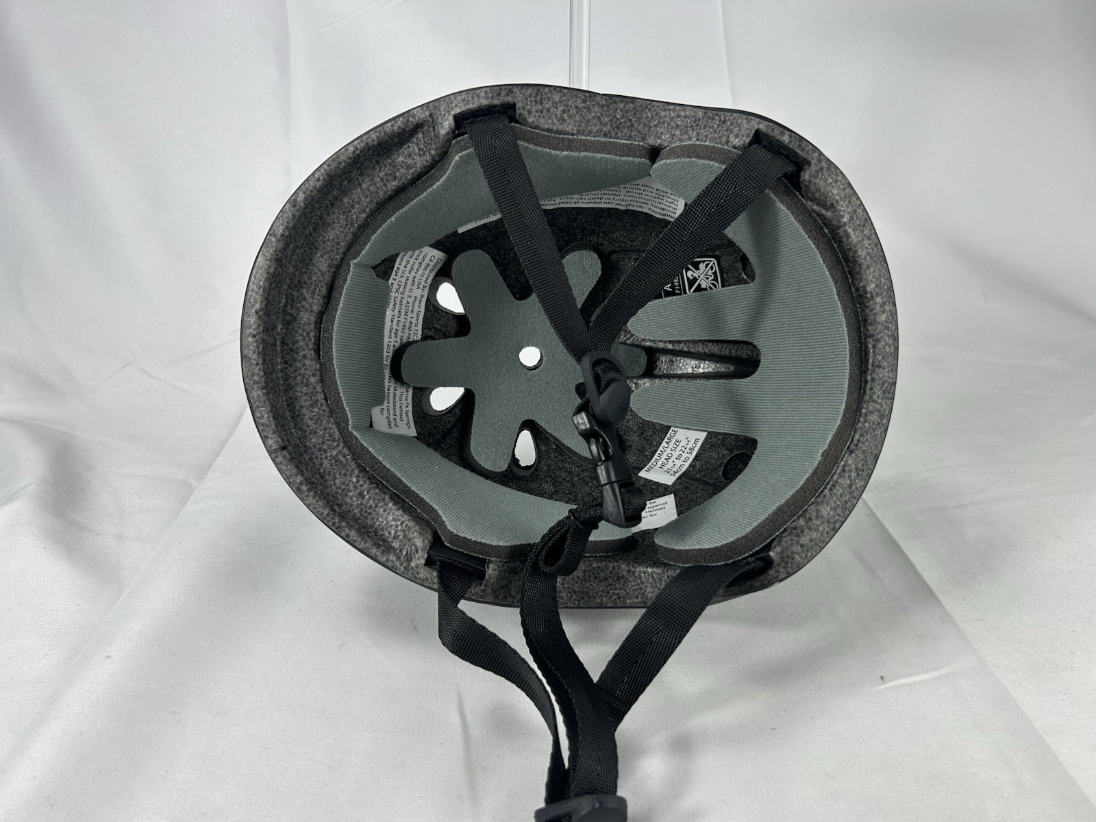 Pro Tec Spade Series Black Bump Skate Helmet Size Medium Large SOF SF Tactical M