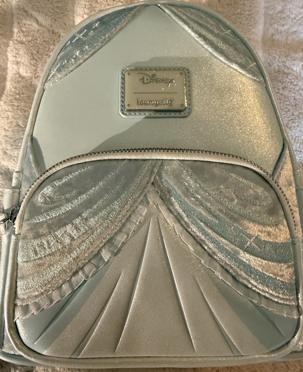 LOUNGEFLY Cinderella Gown Cosplay Mini Backpack Brand New with Tags 🩵🩵