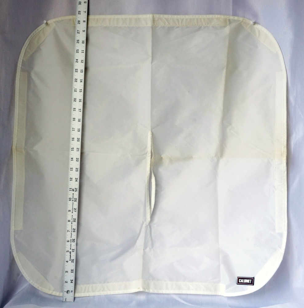 Vintage Calumet Diffusion Cloth Sheet for Small Medium Softbox 28x28"