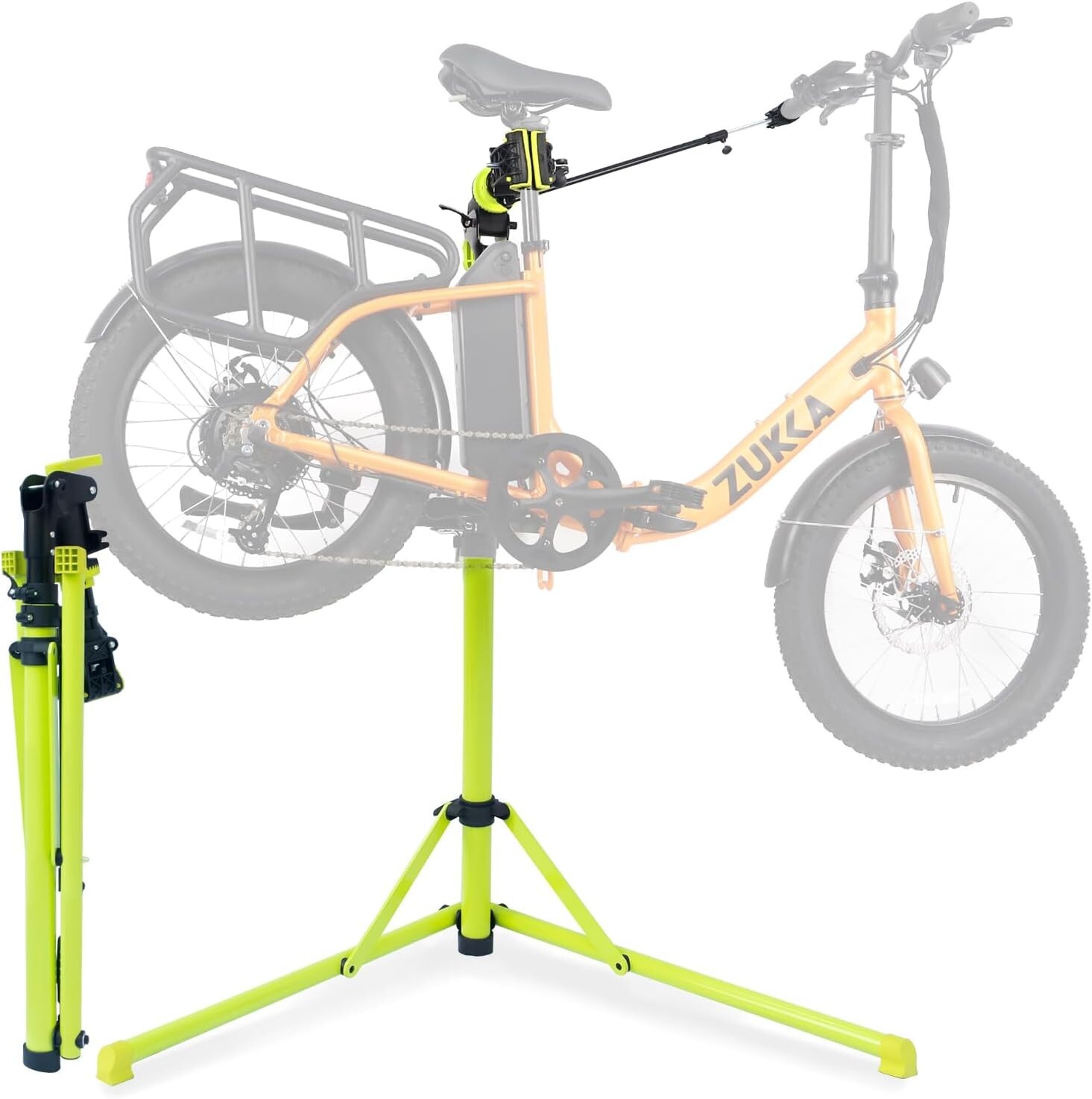 E Bike Stand Repair (Max 132 lbs) - Foldable Bicycle Repair Stand for E-bikes