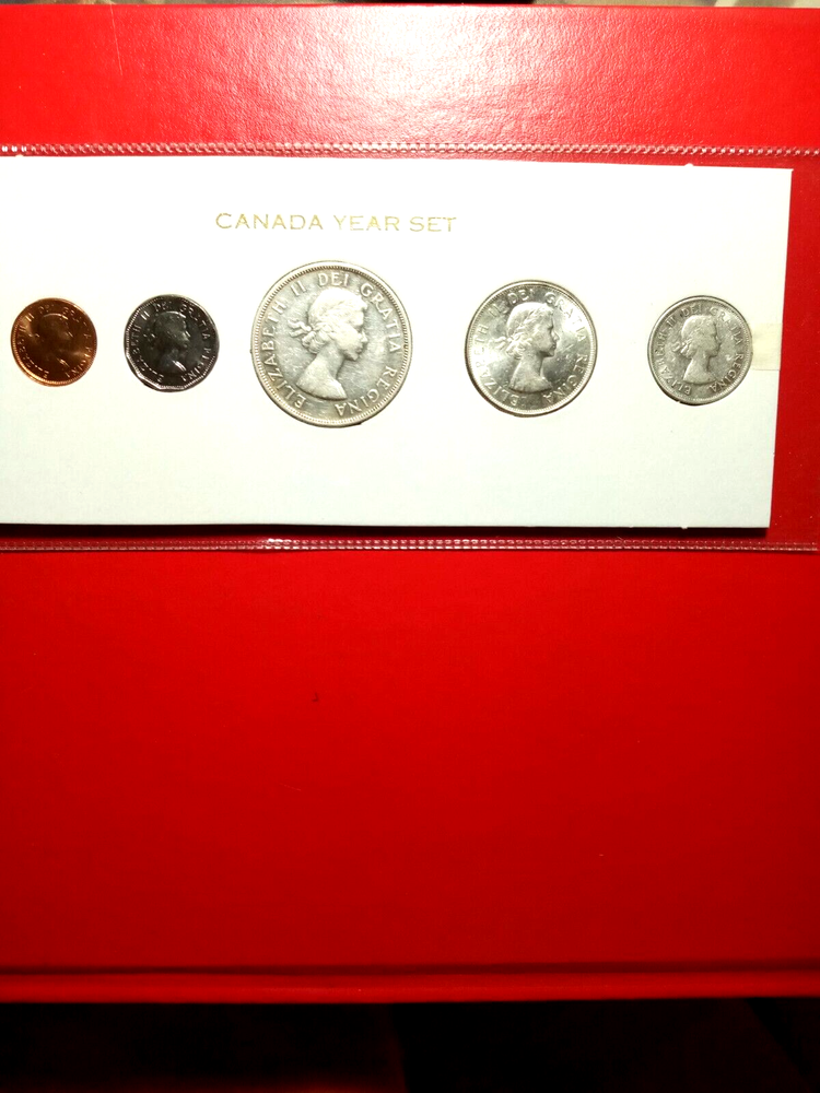 1959 Canadian coin set