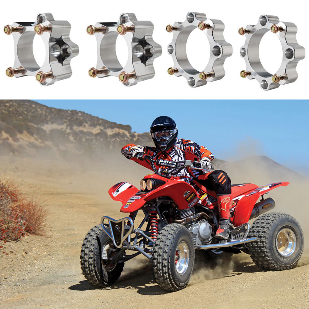 1.5" 2" (3" 4") Complete Wheel Spacers Front Rear Pair For Yamaha Raptor 700 660
