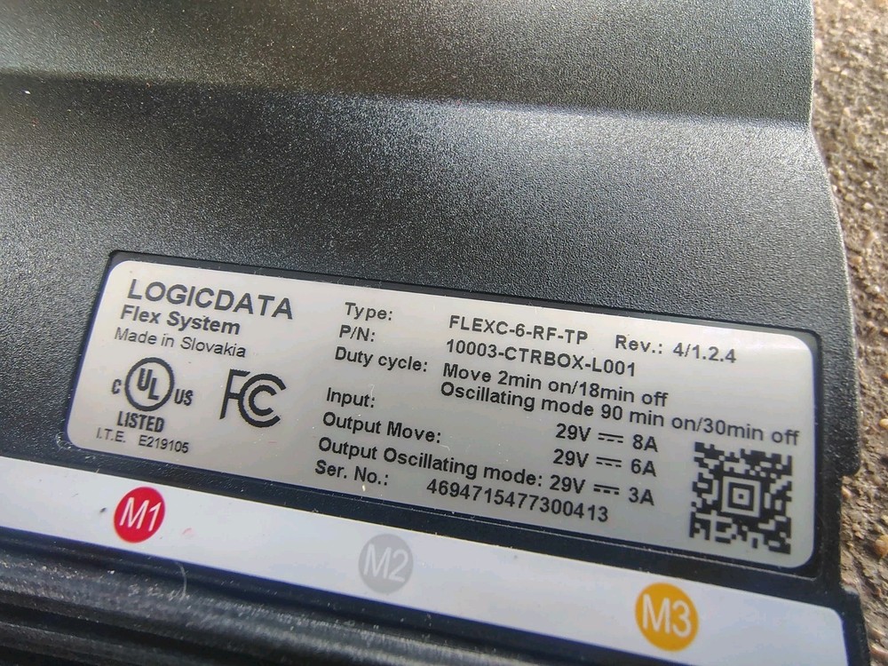 Tempur-Pedic Logicdata Flex System Control Box 10003-CTRBOX-L001 & Wi-Fi Module