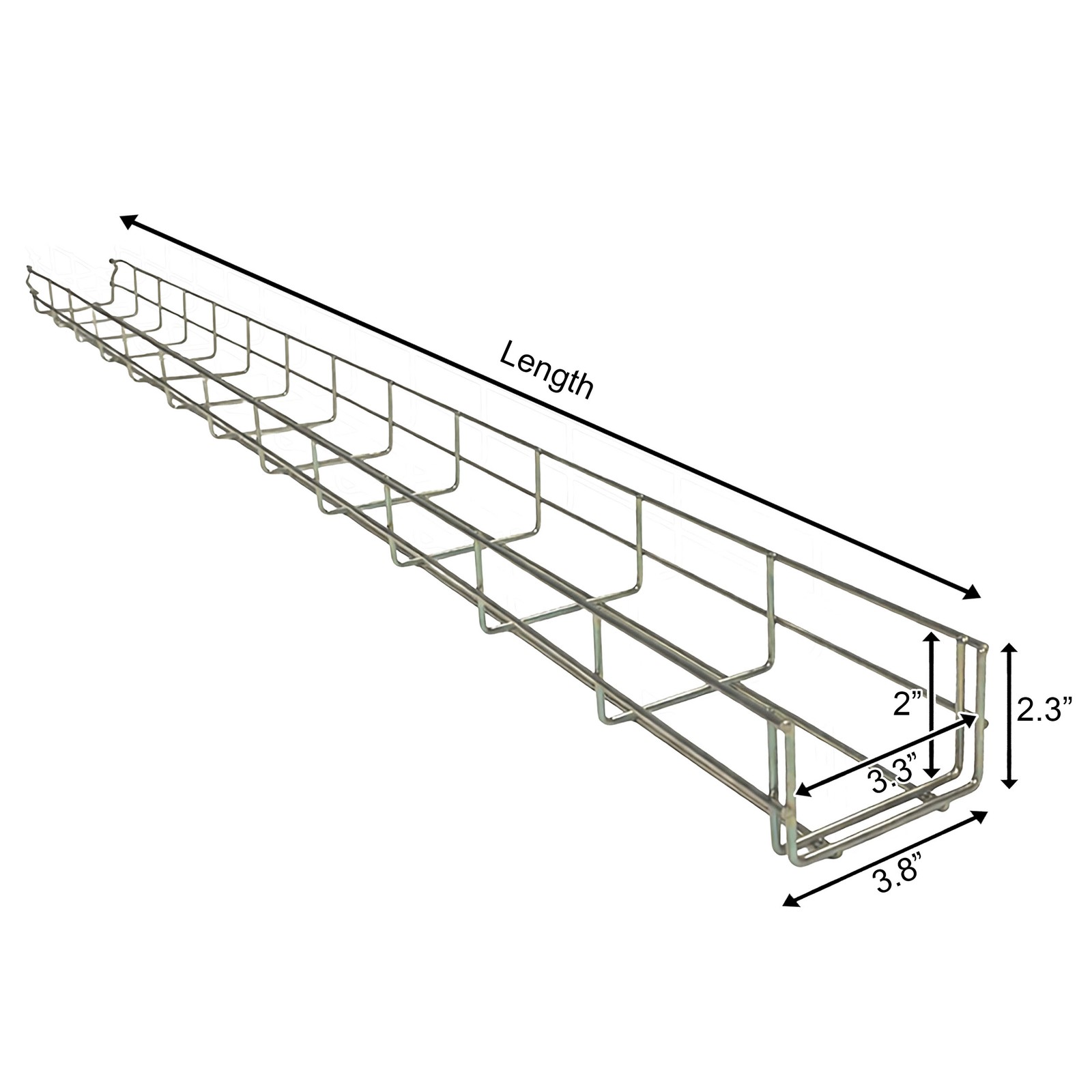Electriduct Fast Connect Wire Mesh Cable Tray System, New