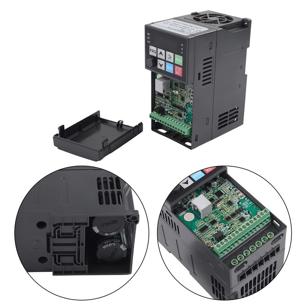 Variable Frequency Drive VFD 220V Single Phase to Three Phase 2 2KW Controller