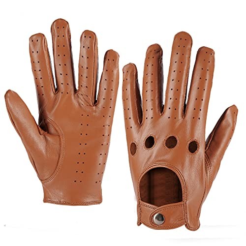Mens Touchscreen Unlined X-Large (10 US Standard Size) Camel(touchscreen)