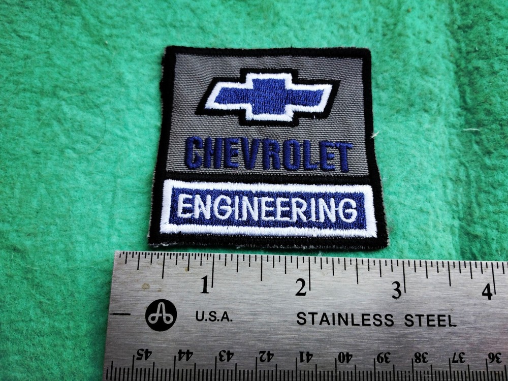 Chevrolet Engineering authorized Service  Shirt  Patch