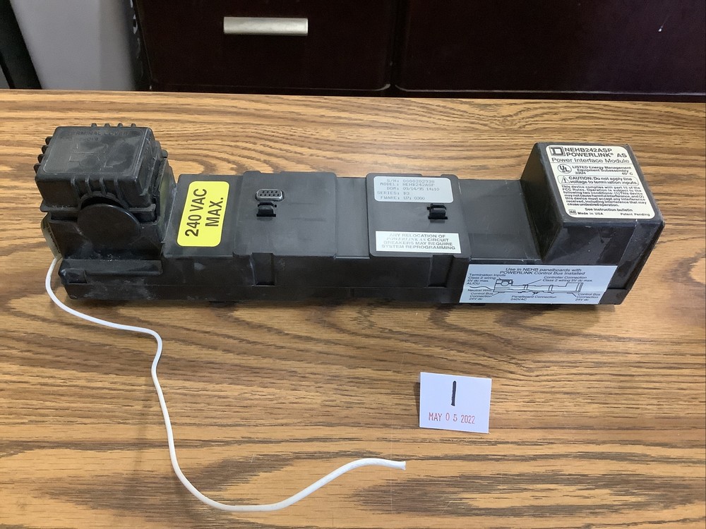 SQUARE D POWERLINK AS POWER INTERFACE MODULE NEHB242ASP 250V