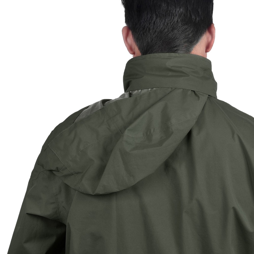 Rain Jacket Waterproof Hooded Light Weight Windbreaker