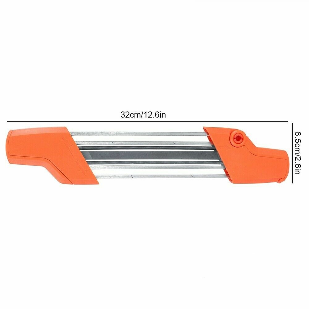 2IN1 Chainsaw Chain Quick Sharpener Metal File 3/8" 4.0mm For STIHL 56057504303