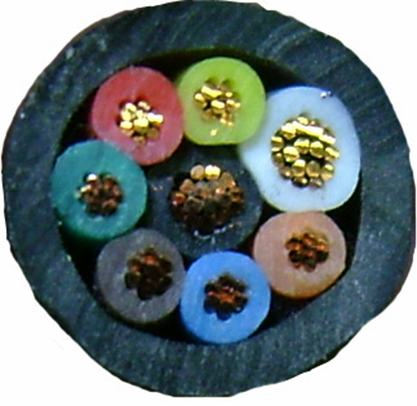 100' High Quality 8 Conductor Rotor Wire - Antenna Rotator Cable - Eight Wire