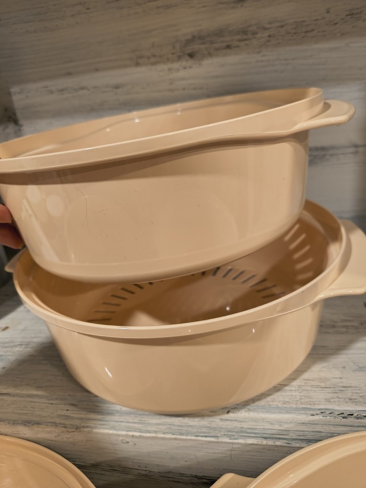 Tupperware Microwave Steamer/Cooker 5 Piece Set