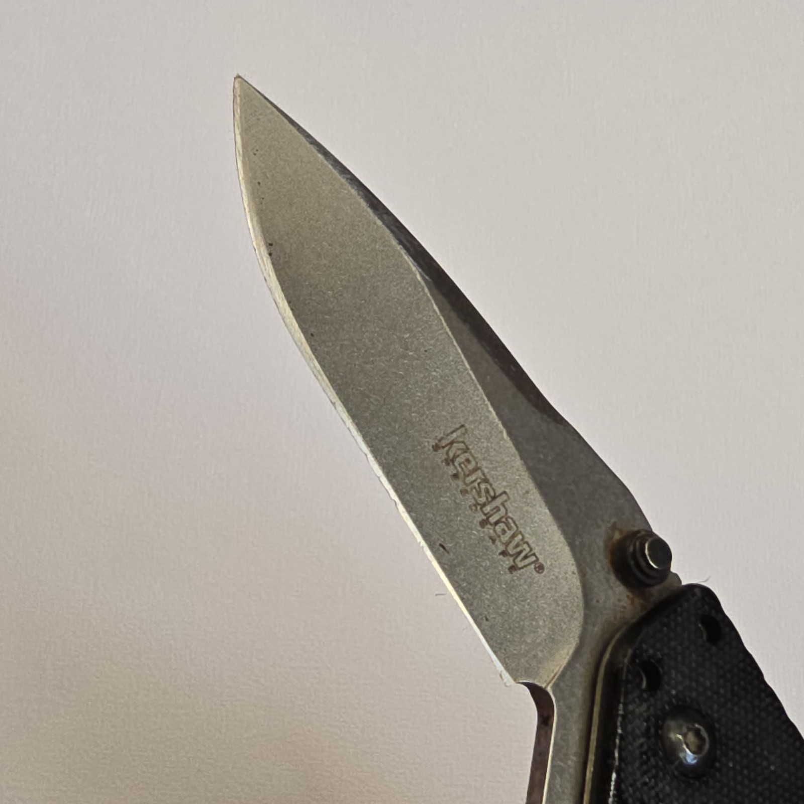 KERSHAW CRYO HINDERER PLAIN EDGE ASSISTED OPEN FOLDING KNIFE G10 HANDLE 1555G10