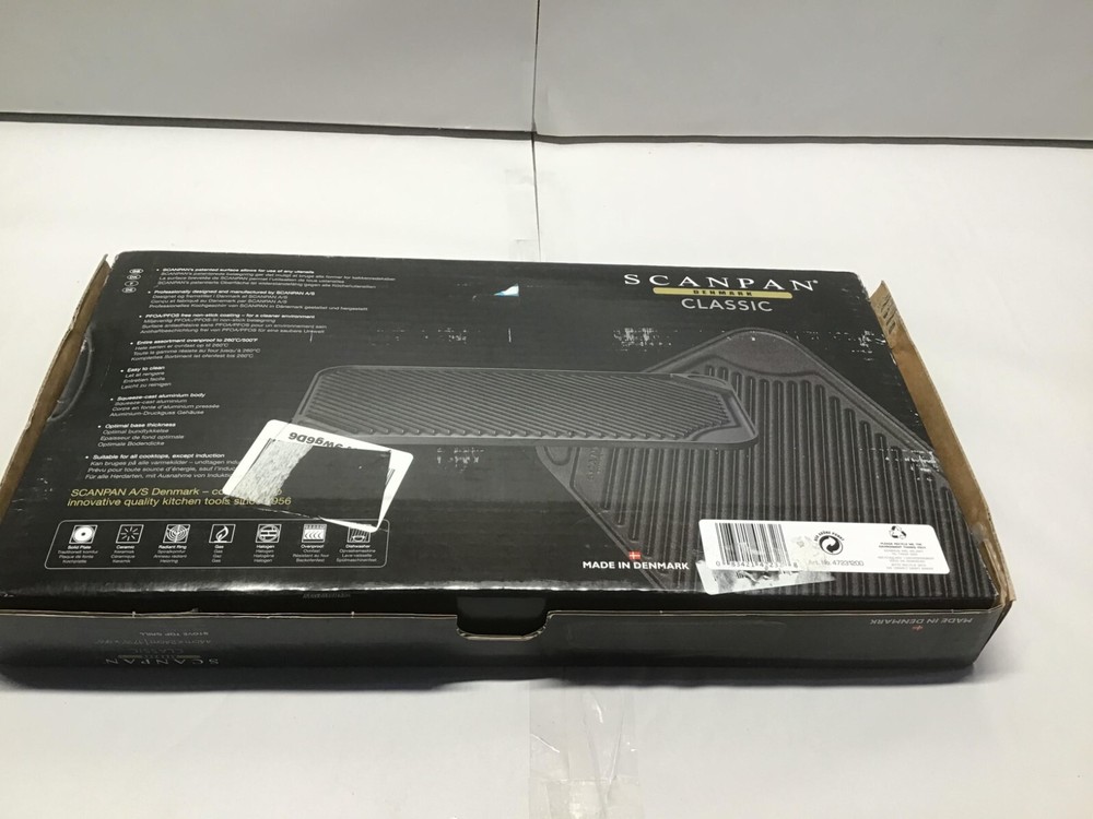 Scanpan Classic Double-Burner Grill Griddle