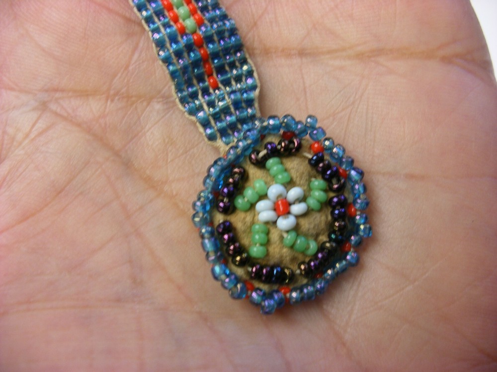 Vtg Native American Indian Beadwork - Beaded Bracelet #2141