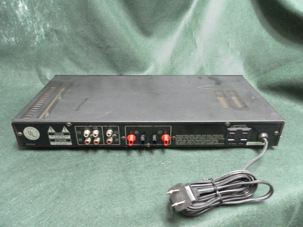 Kenwood SC-75 AV Surround Processor Dolby rear speaker amplifier