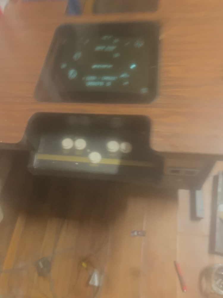 Atari Commercial Asteroid Arcade Game