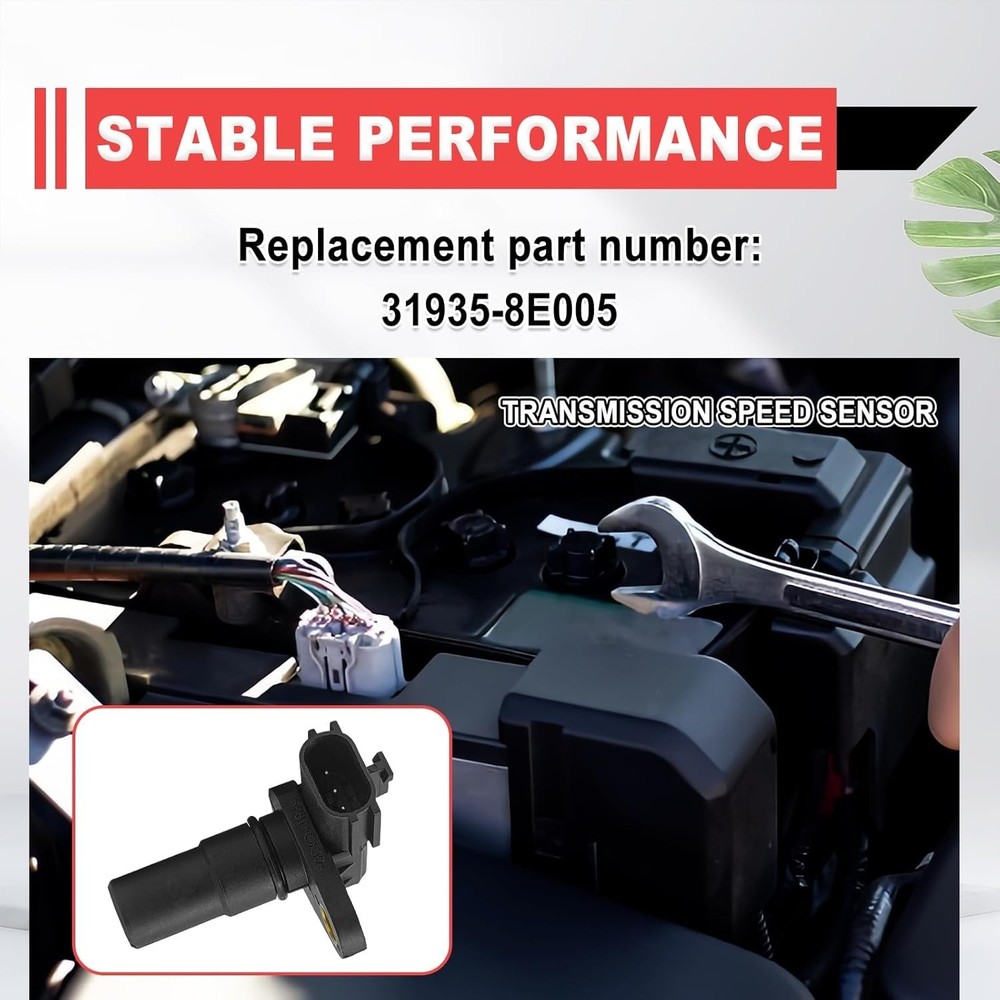 Transmission Speed Sensor Compatible for Sentra Maxima Versa Altima Pathfind