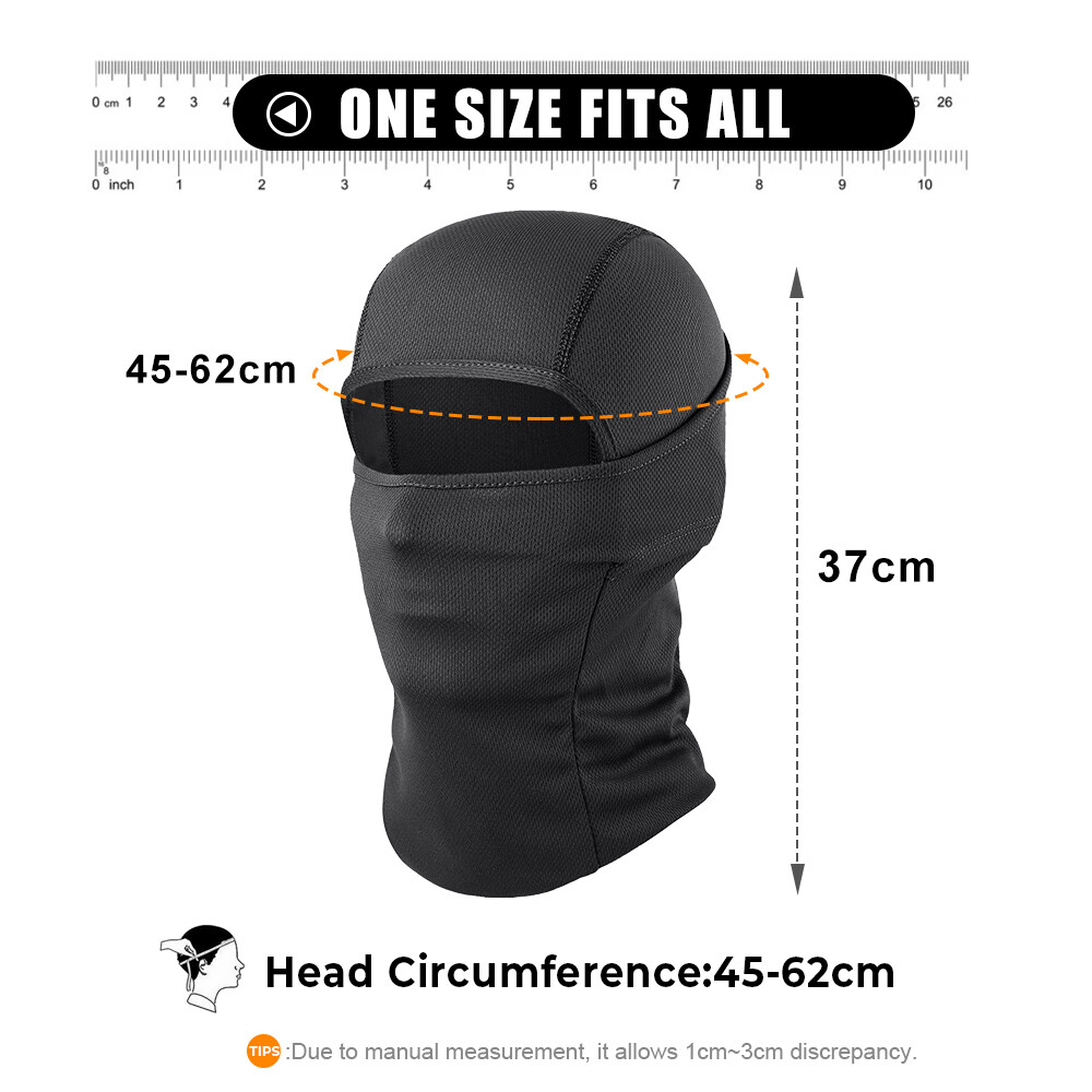 Balaclava Face Mask Ski Sun Hood Tactical UV Protection Full Masks for Men Women