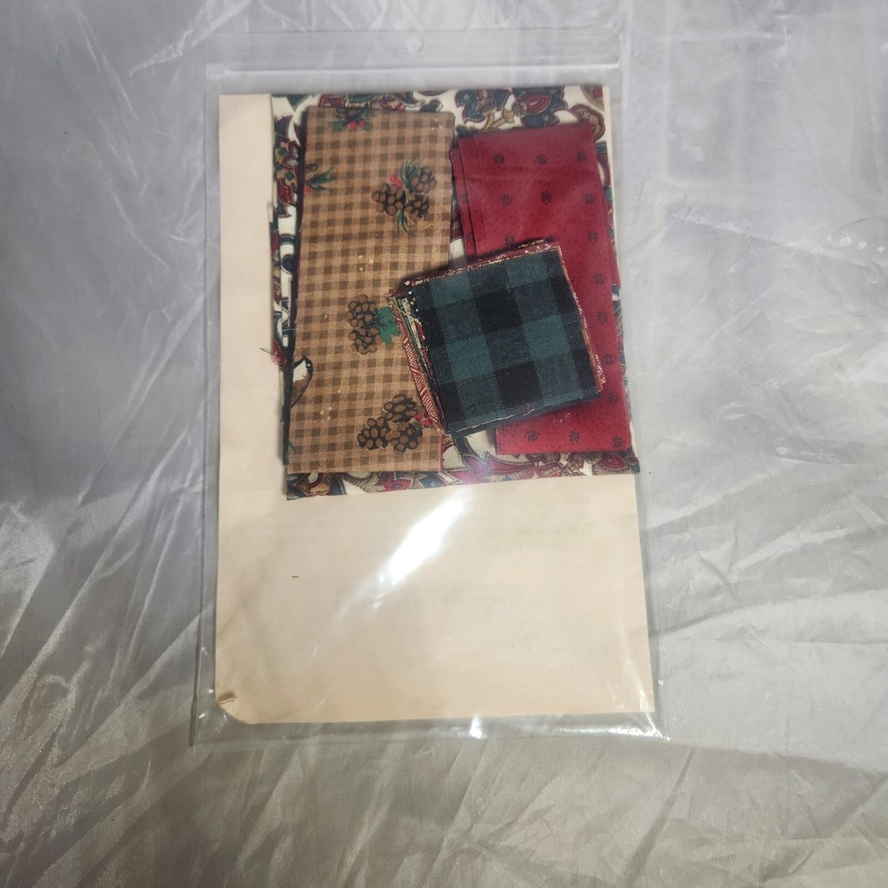 One Patch Quilt Pattern Book with Material by Carole Collins