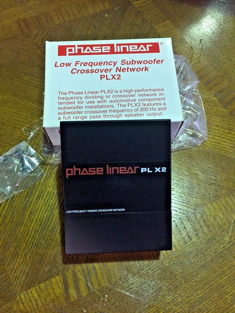 PHASE LINEAR LOW FREQUENCY PASSIVE SUBWOOFER CROSSOVER NETWORK PLX2