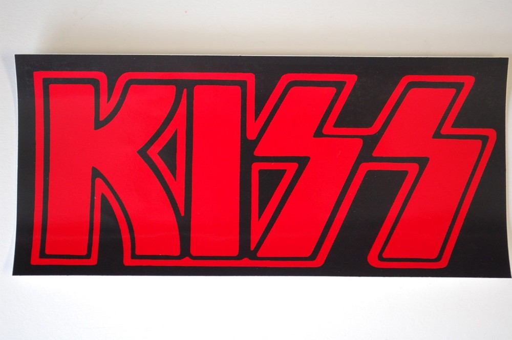 Kiss sticker Decal (S274)