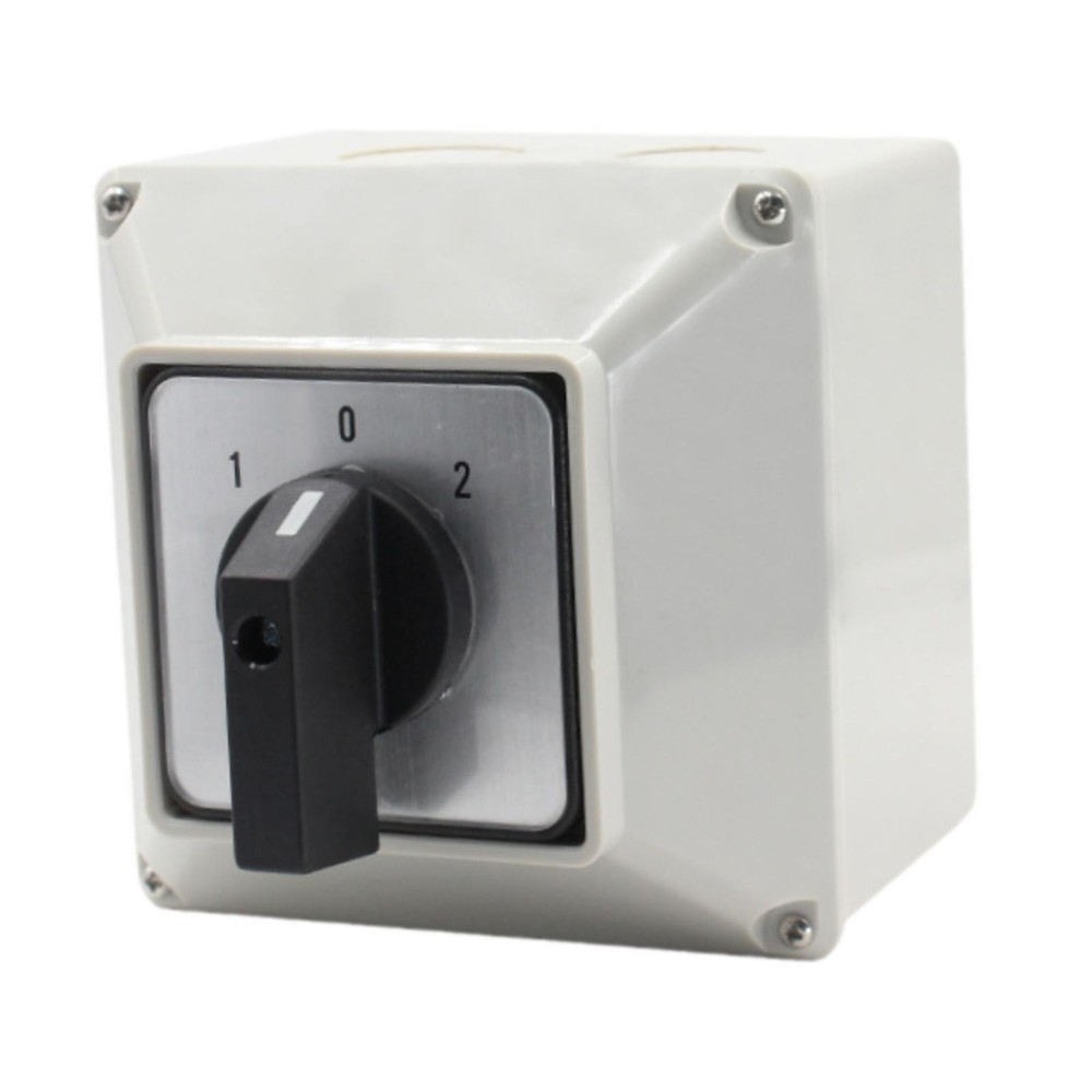 Changeover Switch Universal 3 Position Waterproof Base Box for Power Switch