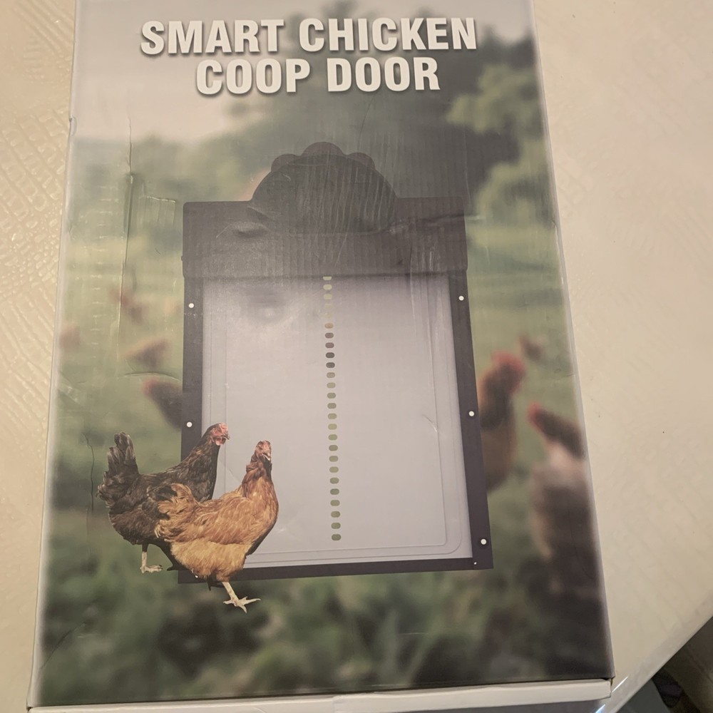 Solar Powered Automatic Chicken Coop Door with Timer/PIR Sensor Modes