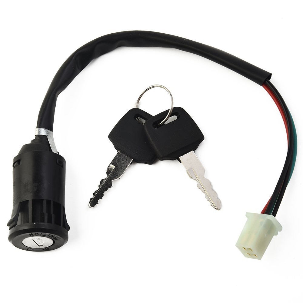 Essential Replacement Ignition Switch For 4 Wire Connection And 2 Keys
