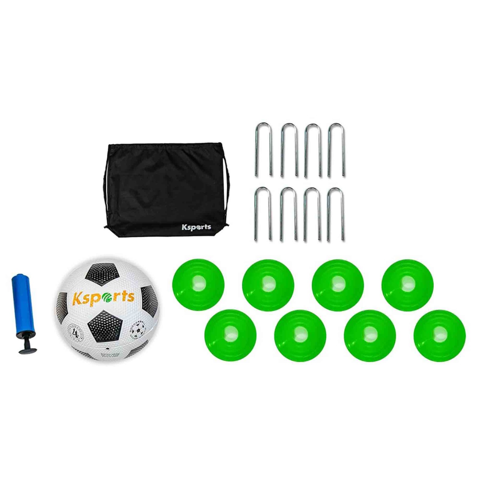 Ksports Squad Outdoor Portable Soccer Goal Set Kids Training Equipment, 4 x 3'