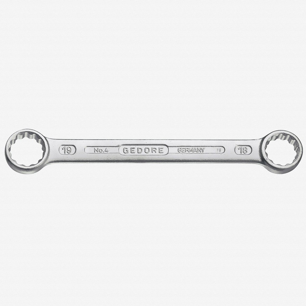 Gedore 4 19x22 Flat ring spanner 19x22 mm